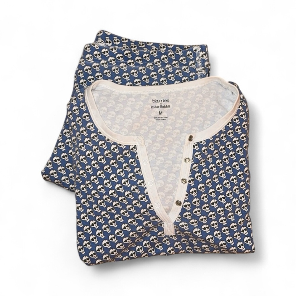 Roller Rabbit Blue Pajama Set - Picture 3 of 9